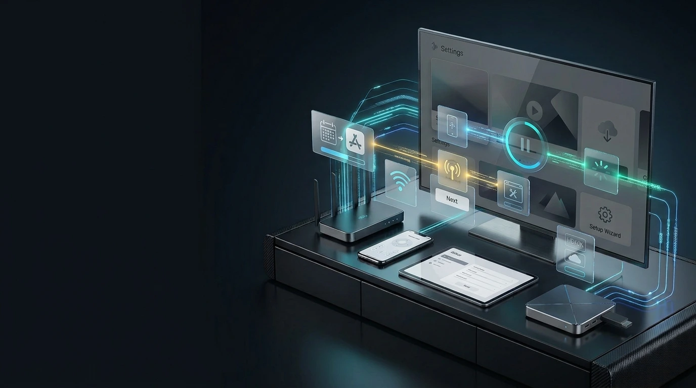 IPTV buffering troubleshooting on a Smart TV